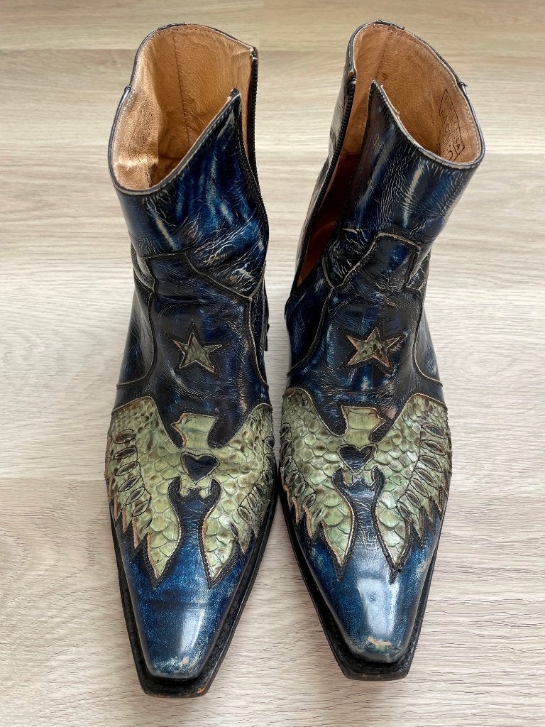 Sendra enkellaars maat 44, Sendra, Blauw, Boots, Ophalen of Verzenden