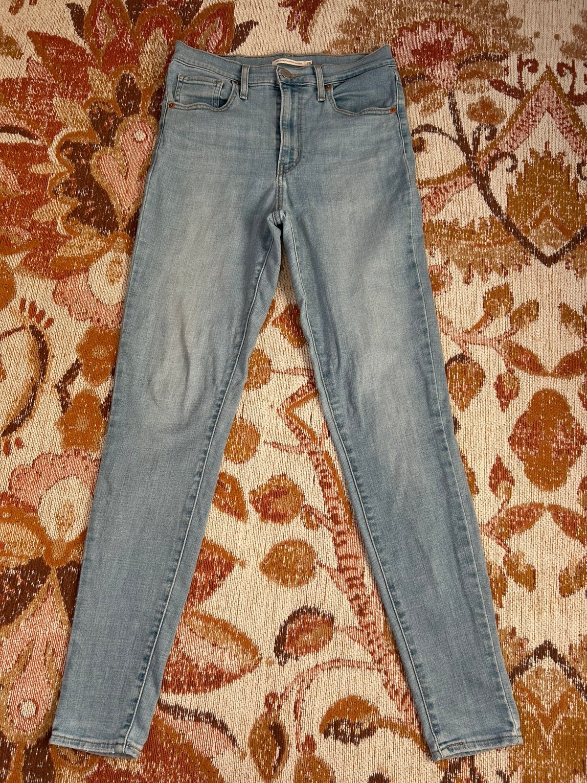 Levi’s, Ophalen of Verzenden, Gedragen, Blauw, W28 - W29 (confectie 36)