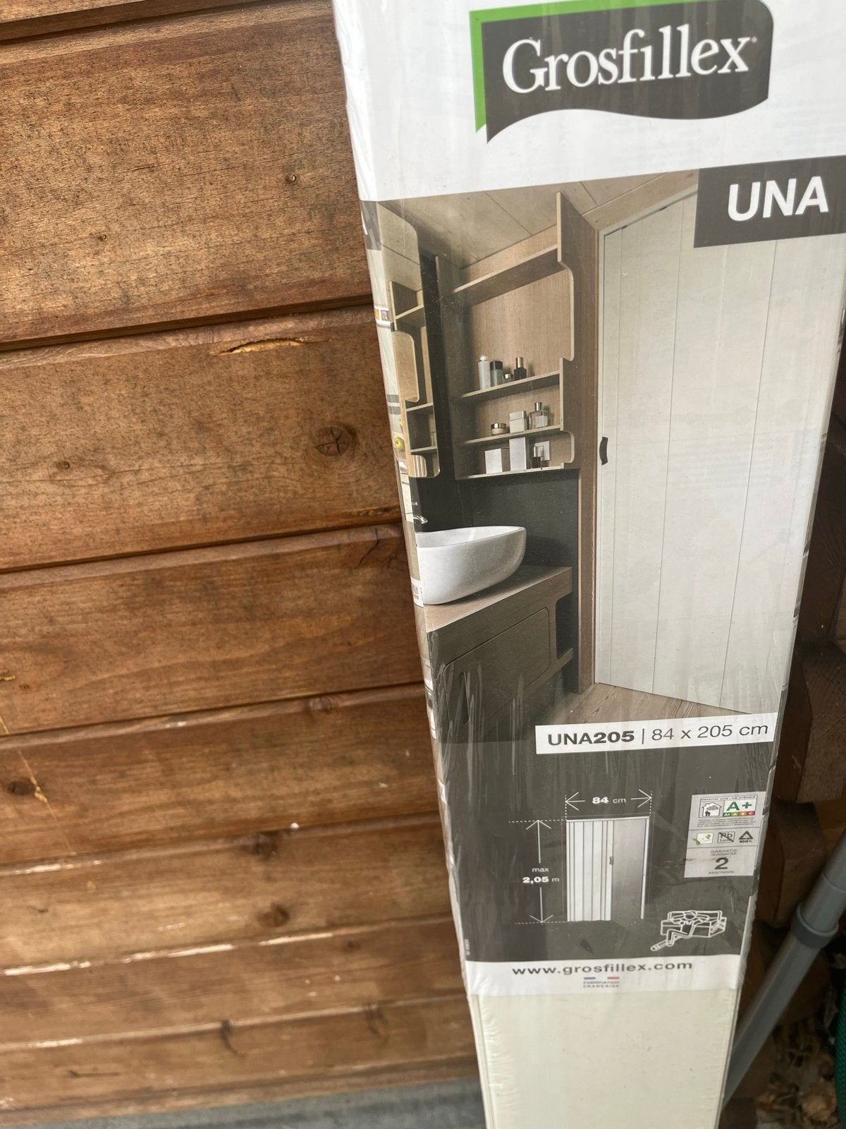 Grosfillex UNA205 Vouwdeur 84x205 cm Nieuw, Doe-het-zelf en Verbouw, Ophalen, Kunststof, 80 tot 100 cm, Binnendeur