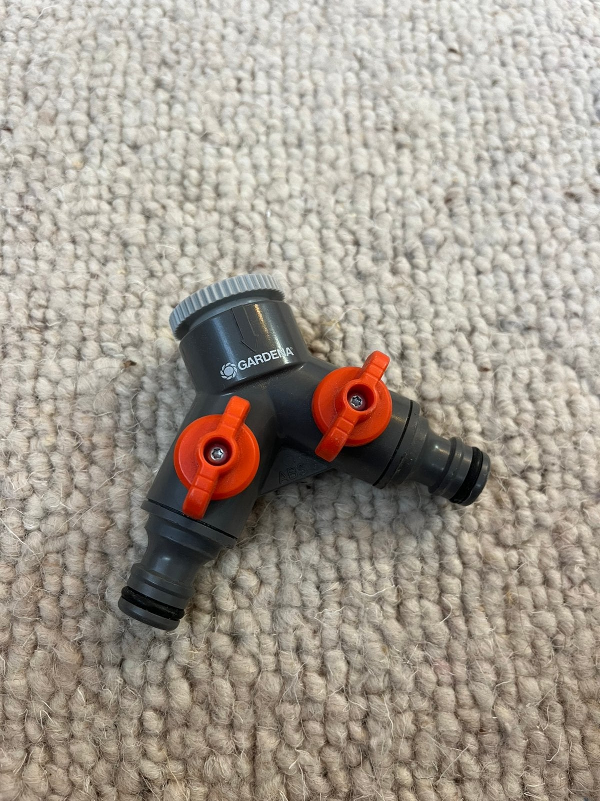 Gardena kraansplitter (tweewegventiel) – G 3/4” / G 1/2”, Ophalen of Verzenden, Zo goed als nieuw, Overige typen