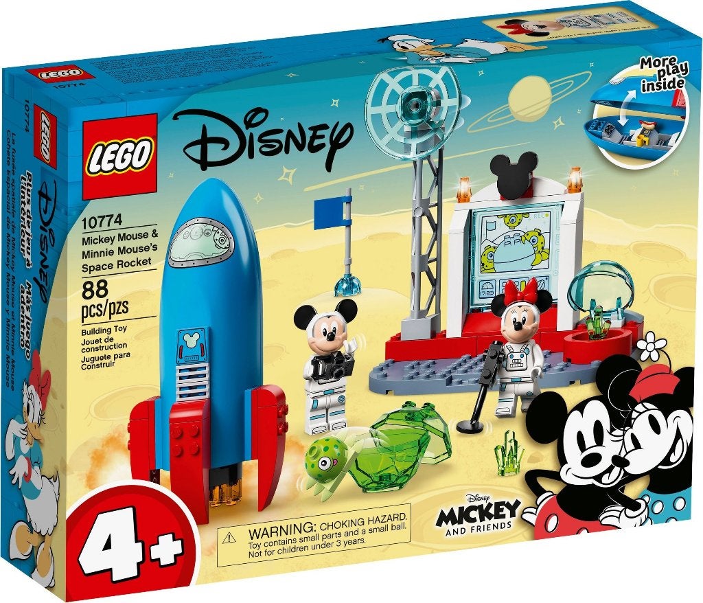 LEGO 10774 MICKEY AND FRIENDS - Ruimteraket (sealed), Nieuw, Ophalen of Verzenden, Disney, Complete set