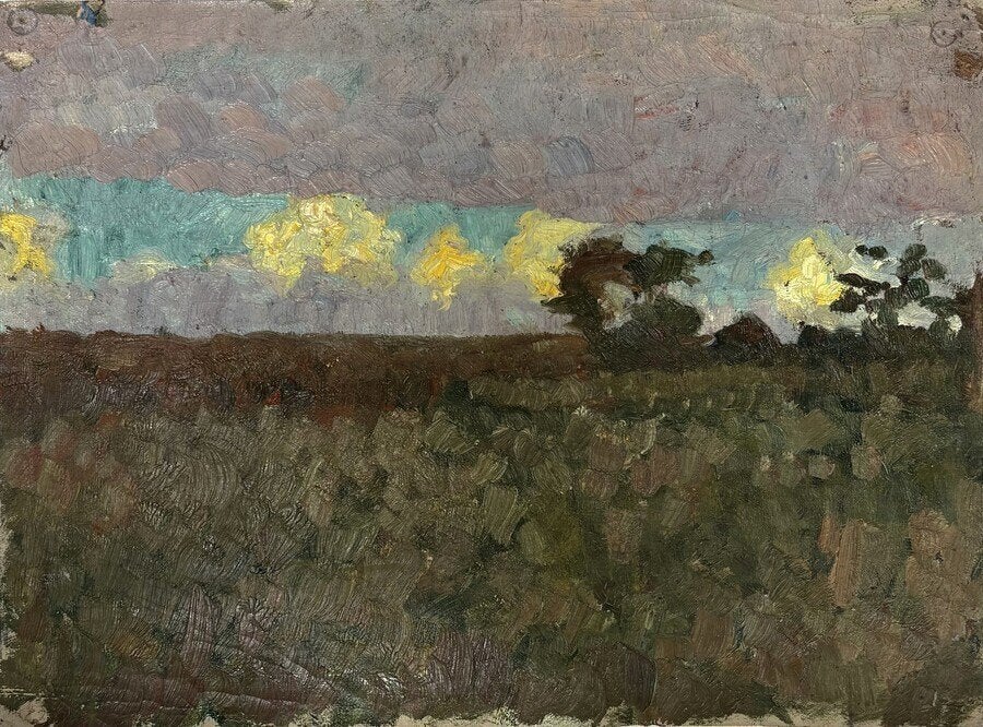 52. Olieverfschilderij, Reinhart Dozy - ca. 1900–1920, Antiek en Kunst, Ophalen