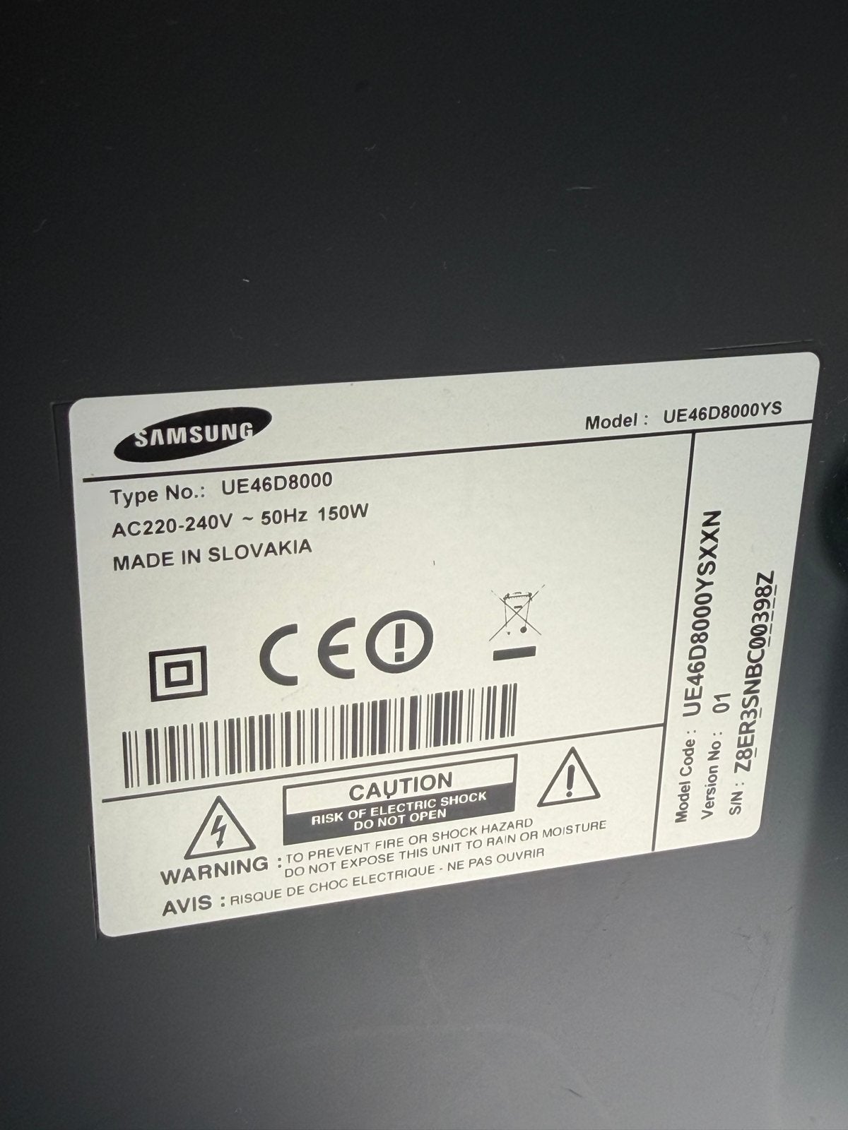Samsung UE46D8000 46 inch Smart TV Full HD, Ophalen of Verzenden, Samsung, 100 cm of meer, Smart TV