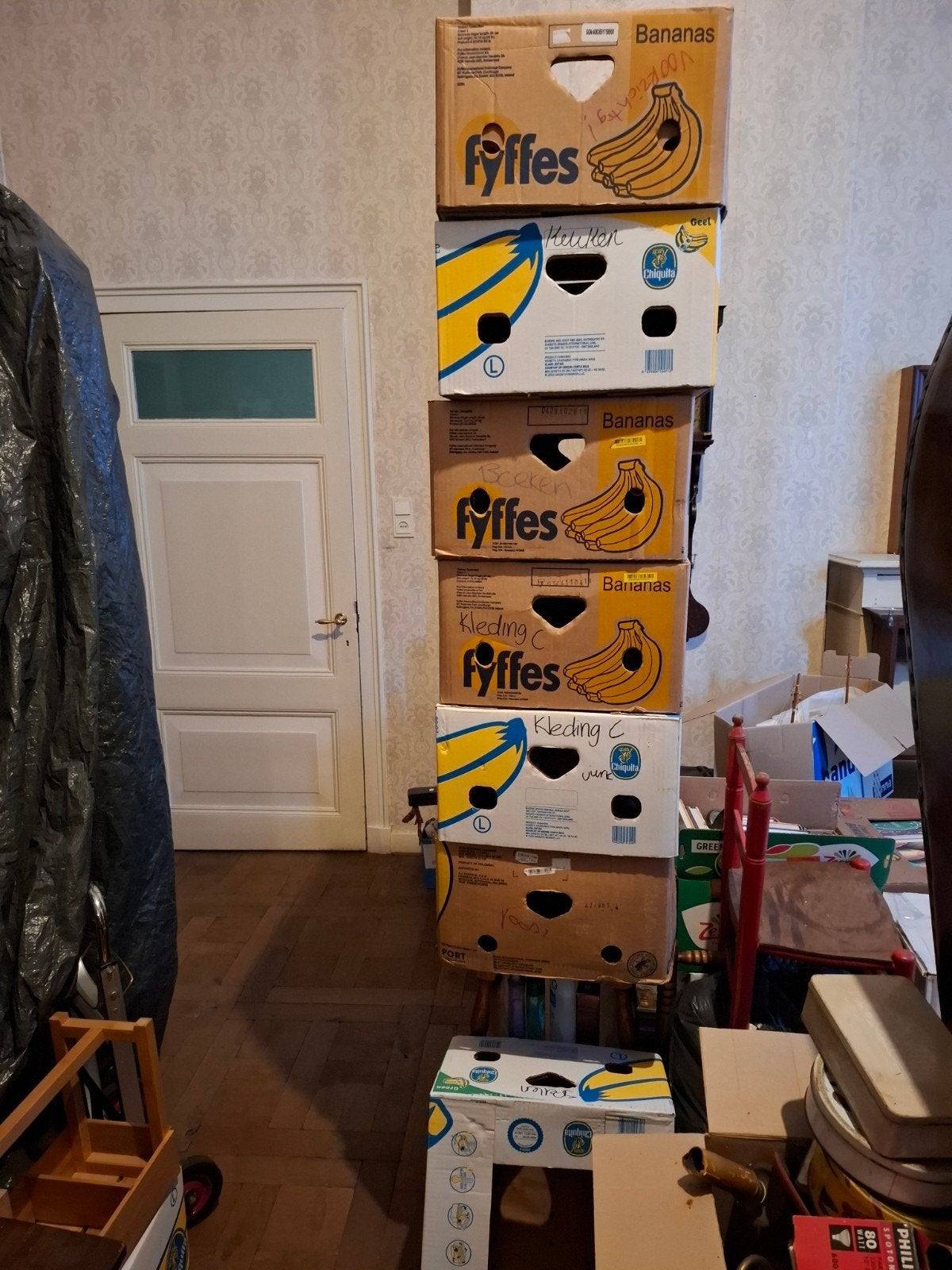gratis bananendozen, Ophalen, Minder dan 40 cm, Doos, Minder dan 35 cm