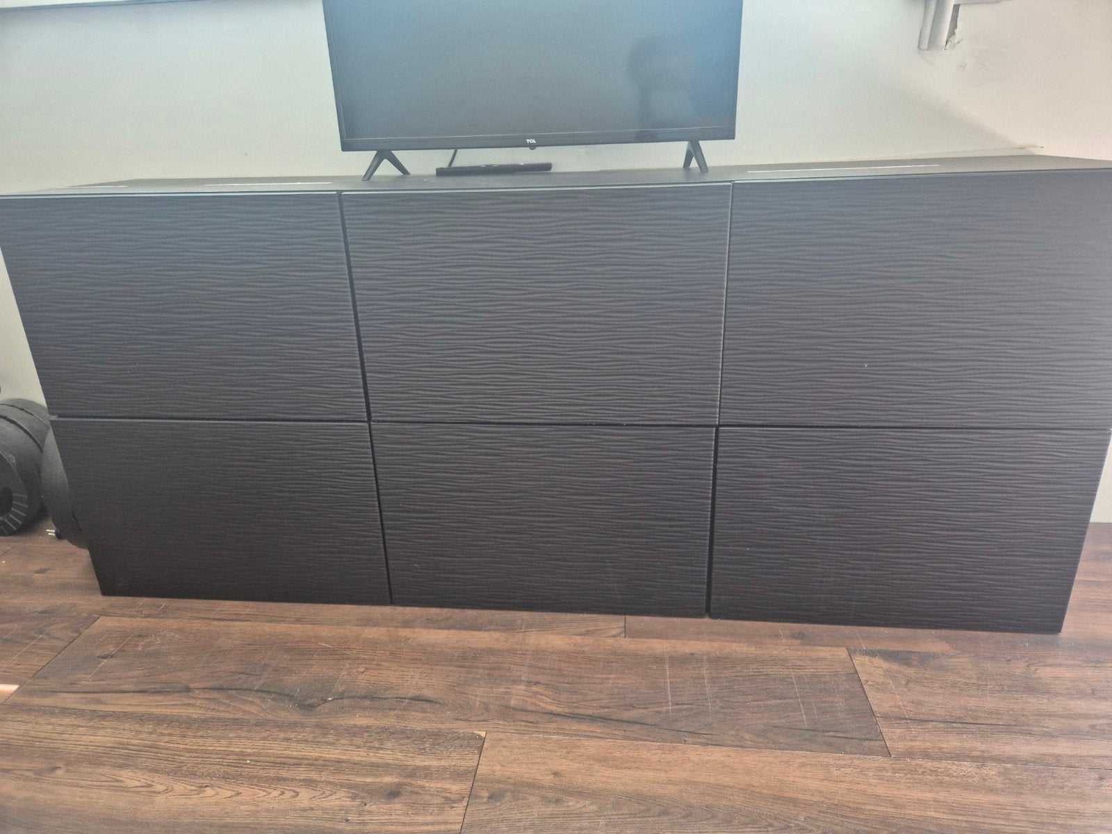 Besta ikea kasten 2x   180x40x40 zwart, Ophalen