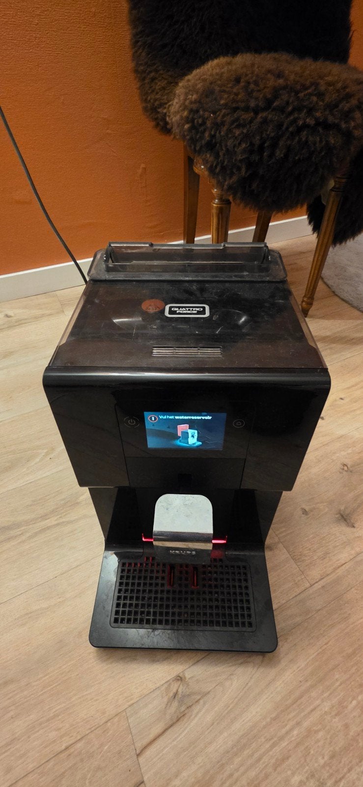 Krups Intuition preference koffiemachine, Ophalen, Afneembaar waterreservoir, Gebruikt, Koffiemachine
