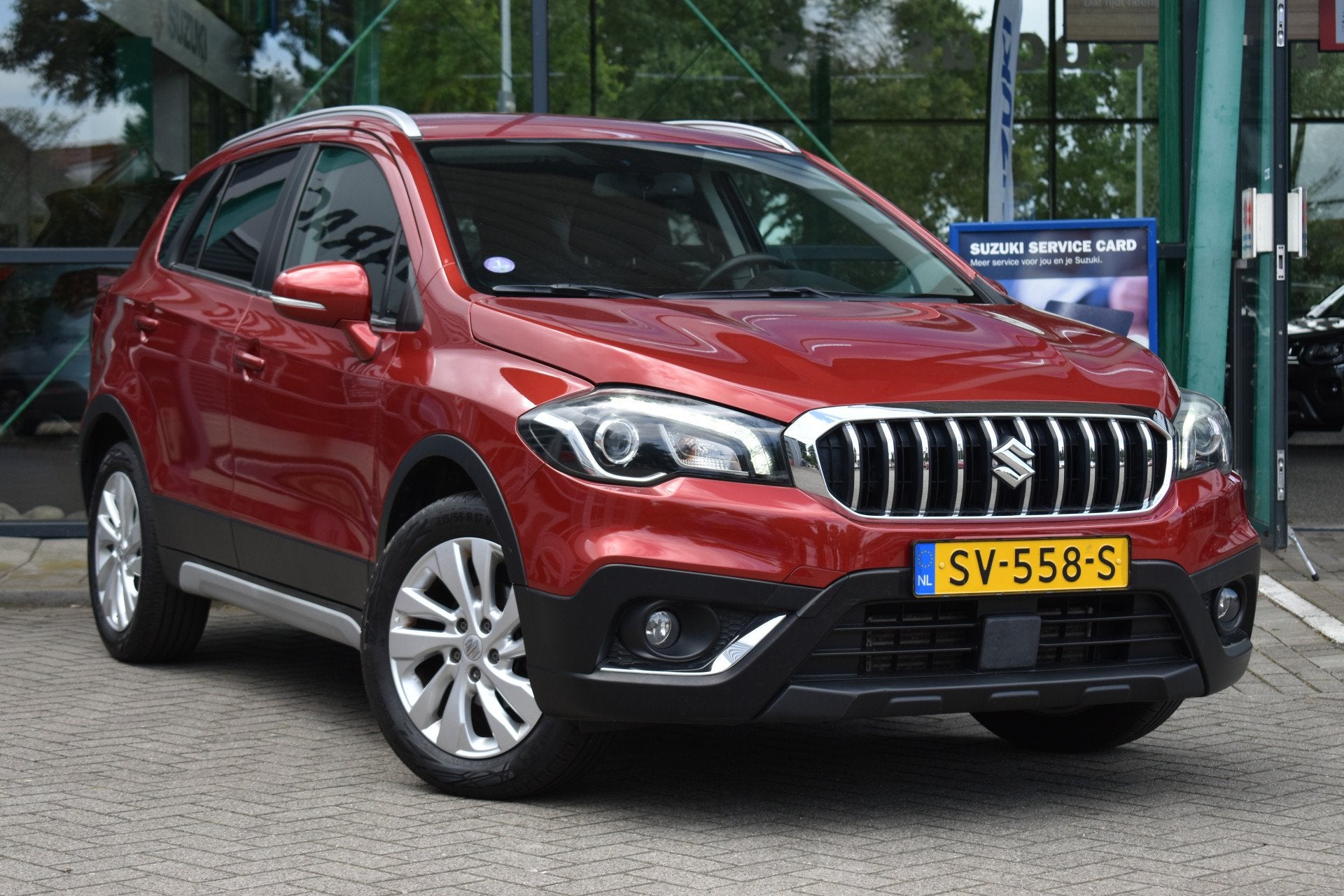 Suzuki S-Cross 1.0 Boosterjet Exclusive Handgeschakeld 112pk, Auto's, Voorwielaandrijving, 12 maanden, Stof, Origineel Nederlands