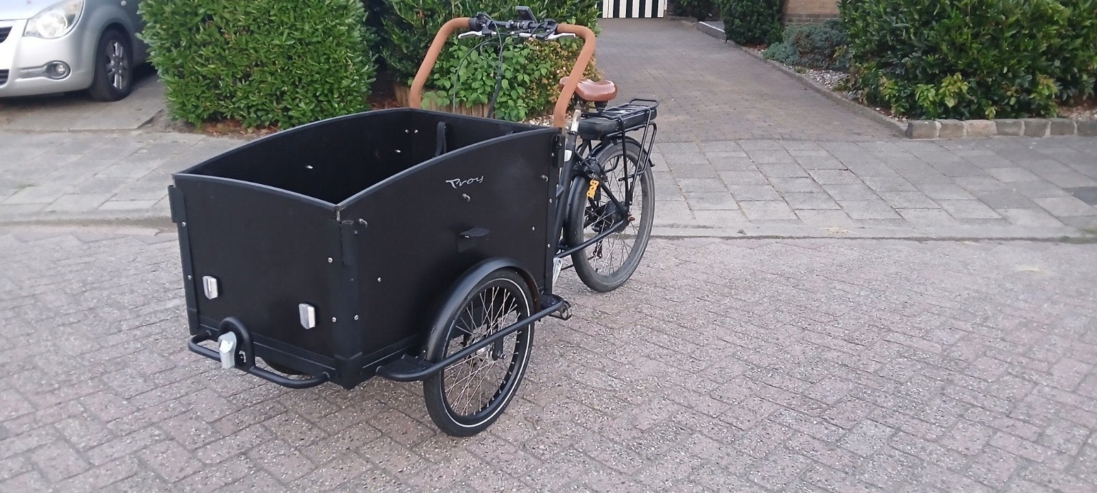 Vogue/troy  elektrische bakfiets, Fietsen en Brommers, Fietsen | Bakfietsen, Ophalen, Gebruikt, 4 kinderen of meer