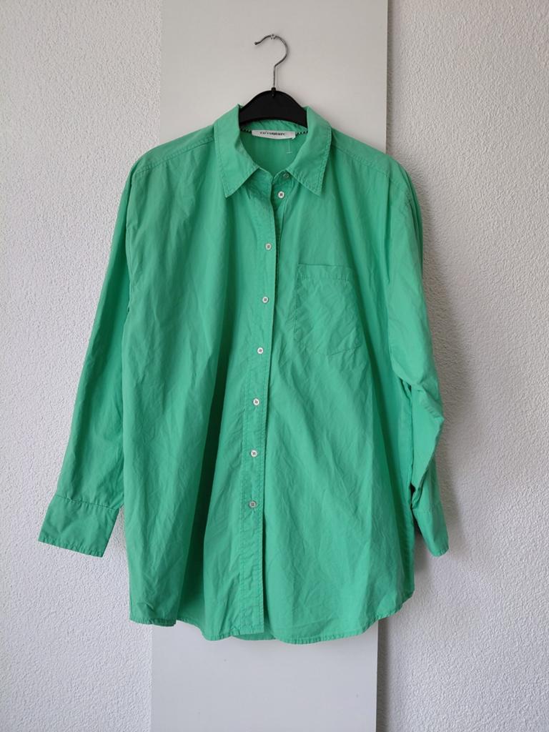 CO COUTURE groene blouse s, Kleding | Dames, Co' couture, Ophalen of Verzenden, Zo goed als nieuw, Maat 36 (S)