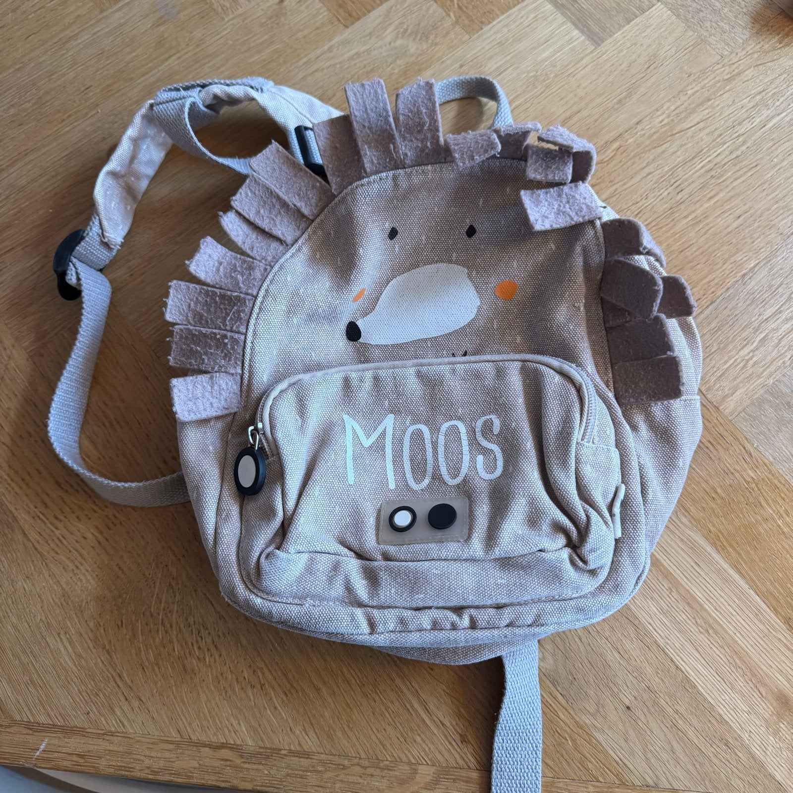 Leuke Trixie kinderrugzak 'Moos' met egel design, Ophalen, Gebruikt