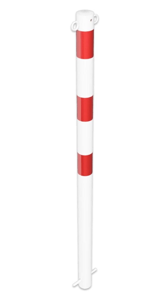 Stalen kettingpaal Ø60x1300mm voor montage in de grond, Ophalen of Verzenden