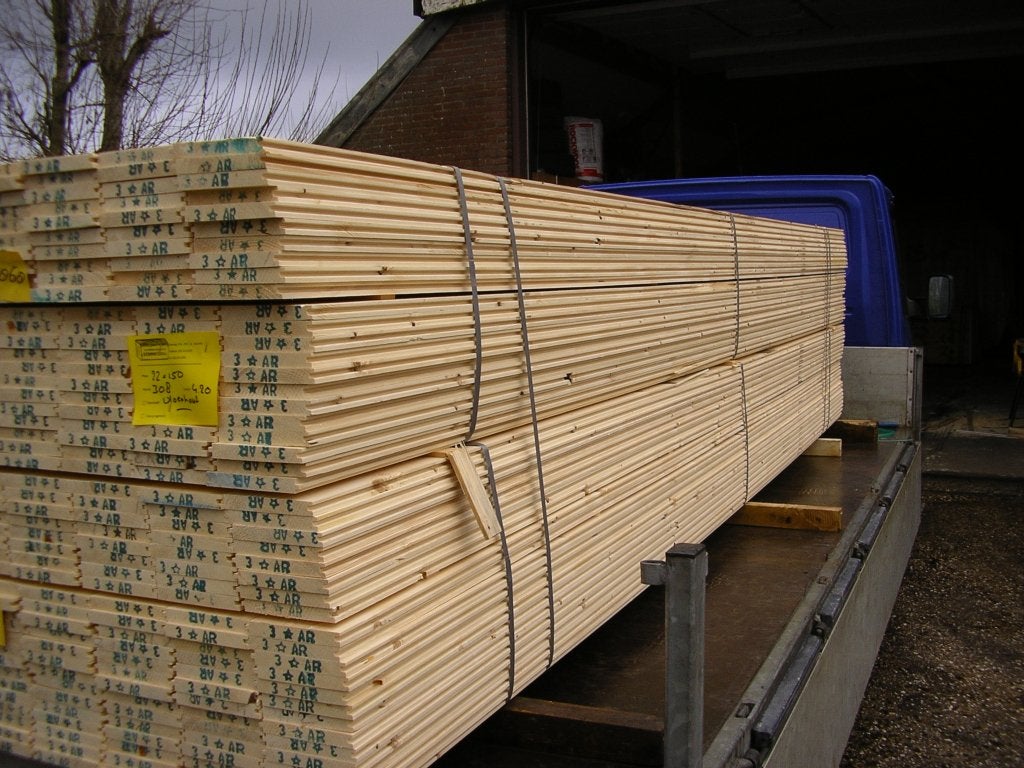 VLOERDELEN, planken met veer en groef. 18x138 / 28x160mm, Nieuw, 10 m² of meer, 10 tot 30 cm, Hout