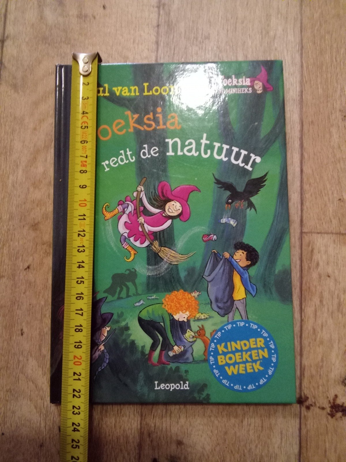 Leuke boek van Paul van Loon heksen Foeksia 22 cm, Ophalen of Verzenden, Zo goed als nieuw, Fictie algemeen