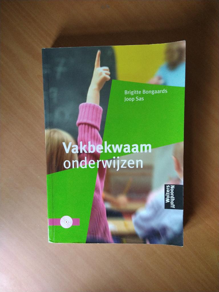 Vakbekwaam onderwijzen. Bongaards, Brigitte; Sas, Joop, Ophalen of Verzenden, Beta, Gelezen, HBO