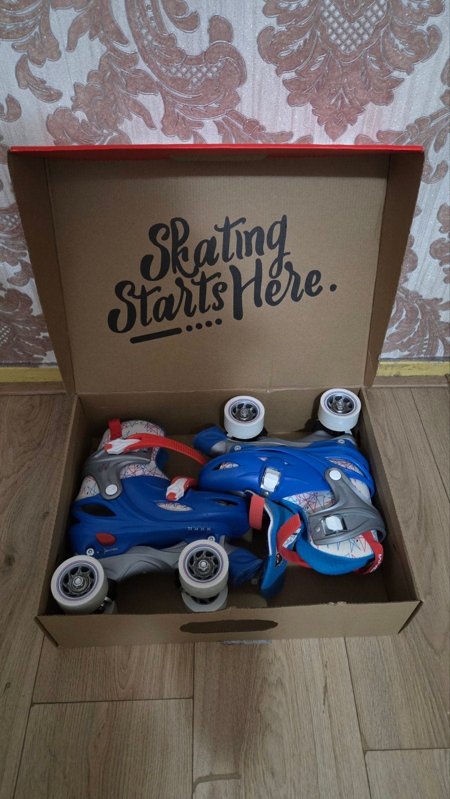NUDAM Roller Skates Hardboot - Maat 33-36, Ophalen of Verzenden, Verstelbaar, Gebruikt, Kinderen