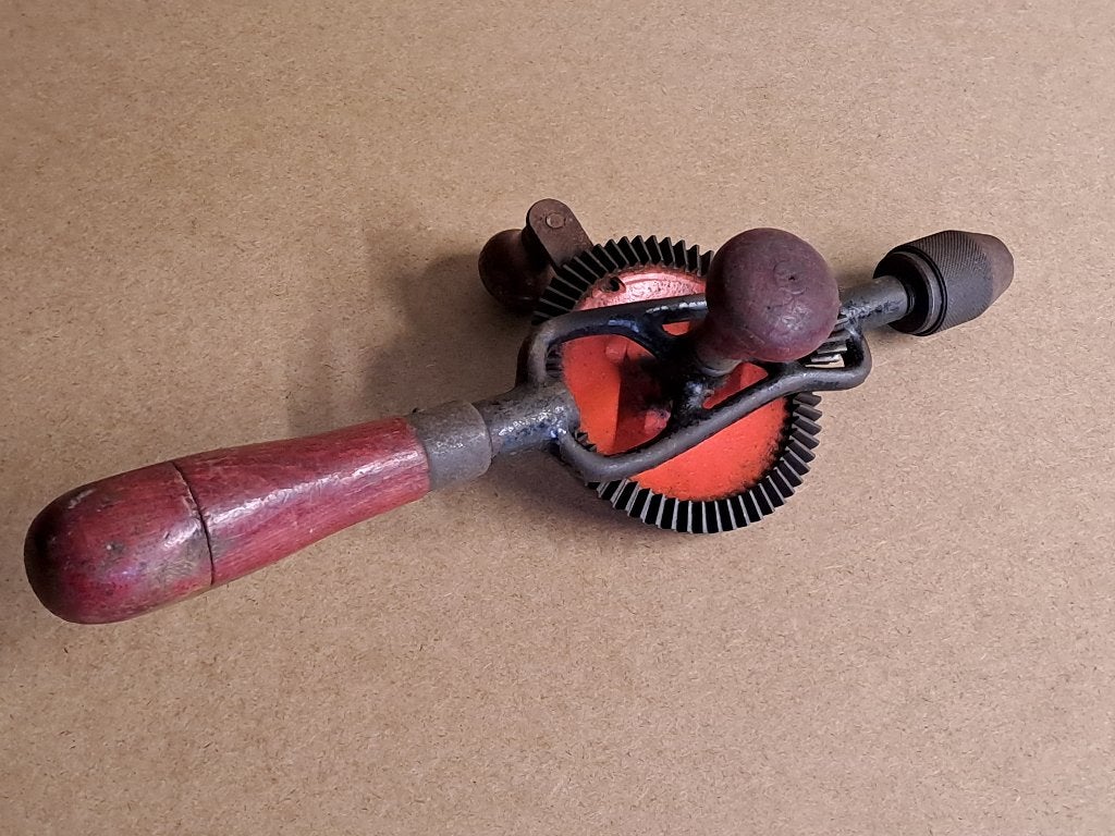 Te koop vintage handboor handboormachine