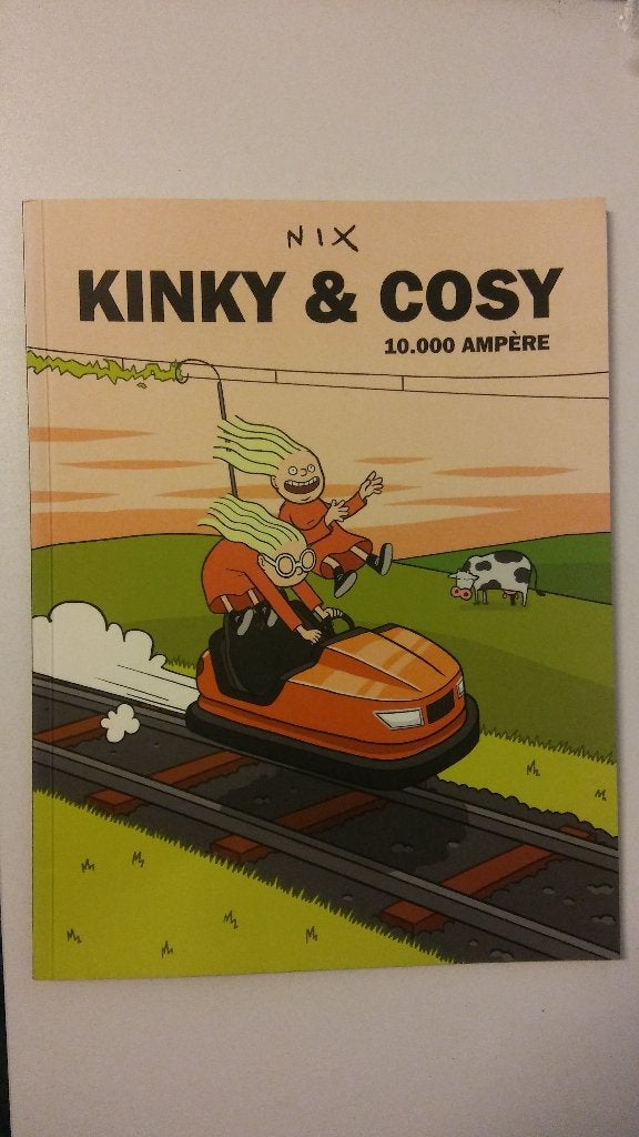 Kinky en Cosy 10.000 ampere Nix strip stripboek, Boeken, Eén stripboek, Ophalen of Verzenden, Gelezen