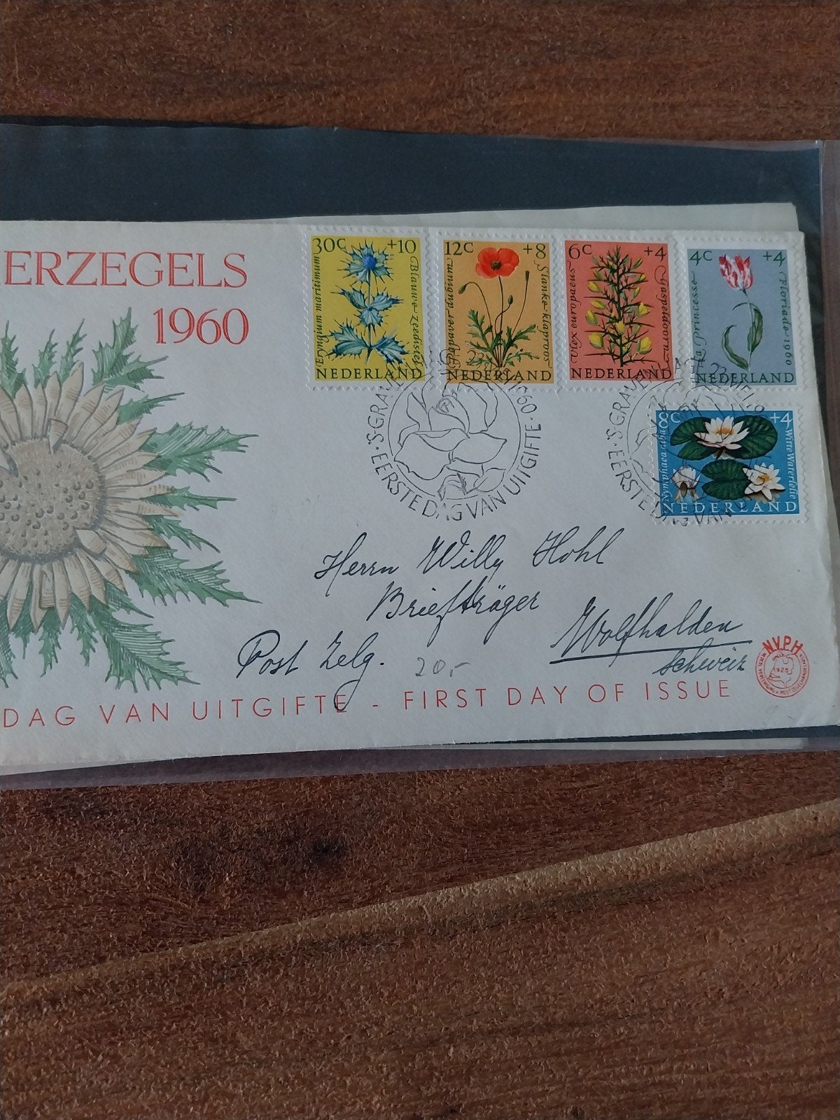 Nederlandse gelopen FDC E43 Zomerzegels uit 1960 CW is 23,00, Ophalen of Verzenden, Nederland
