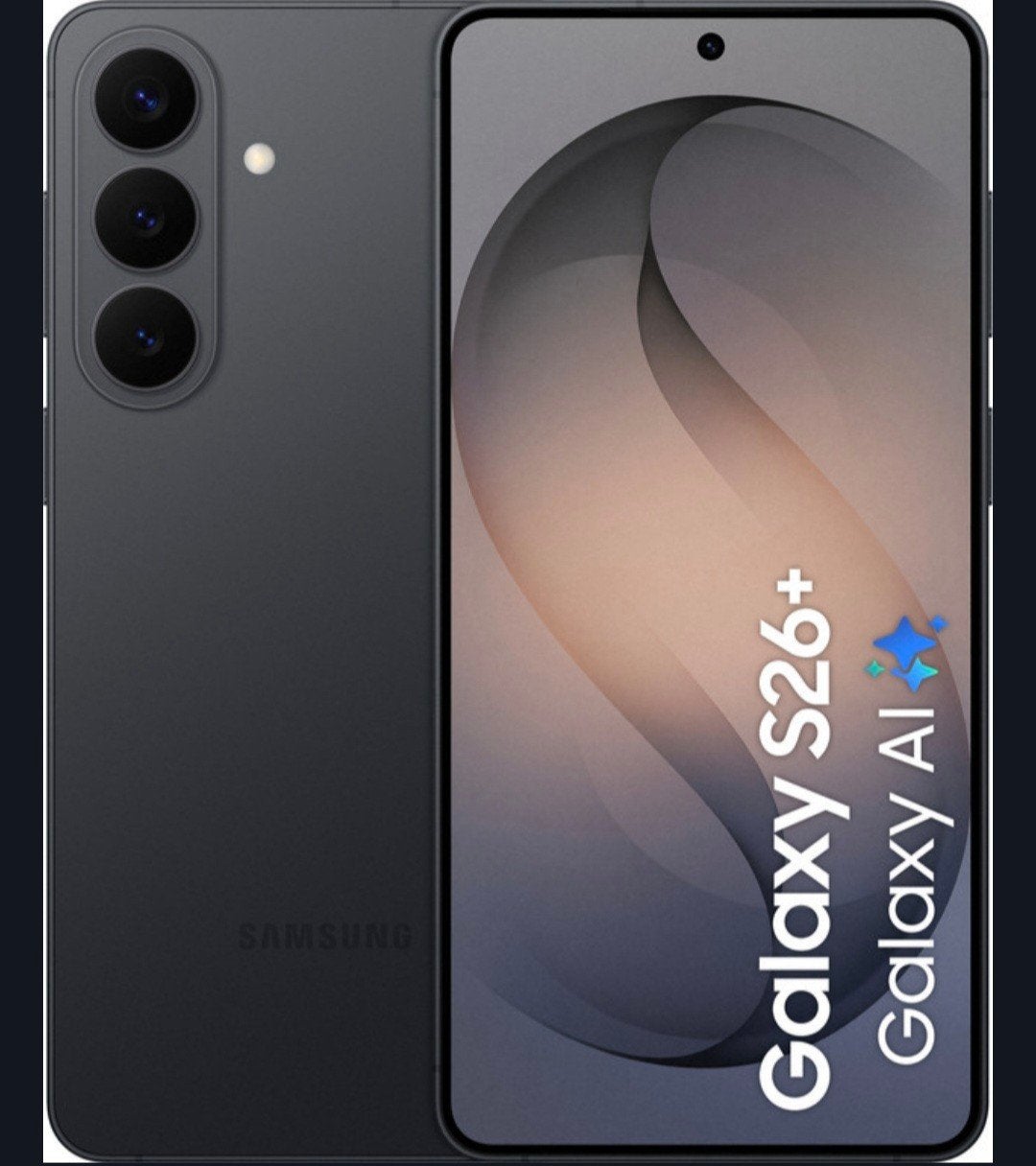 Samsung Galaxy S26+ AI - Nieuwstaat, Overige modellen, Zwart, Touchscreen, Nieuw