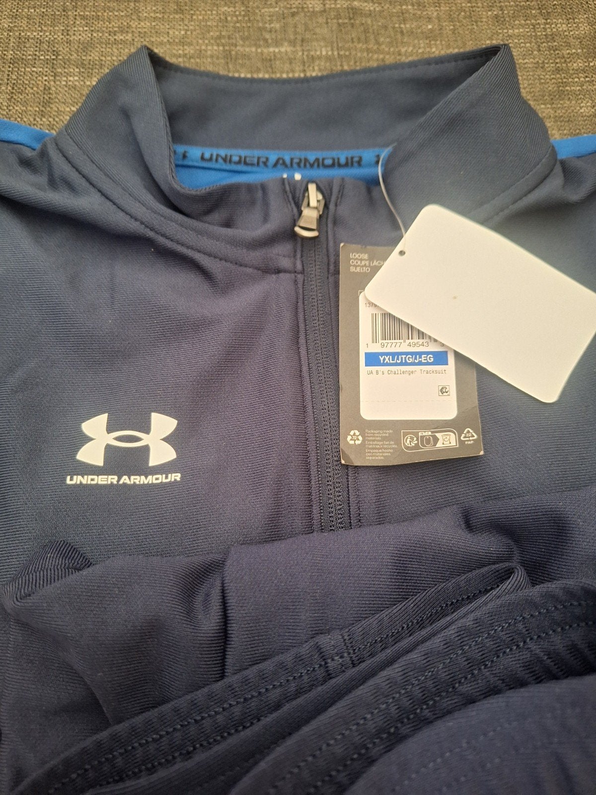 Under Armour Challenger Trainingspak YXL/JTG/J-EG, Ophalen of Verzenden, Nieuw, Under Armour, Jongen of Meisje