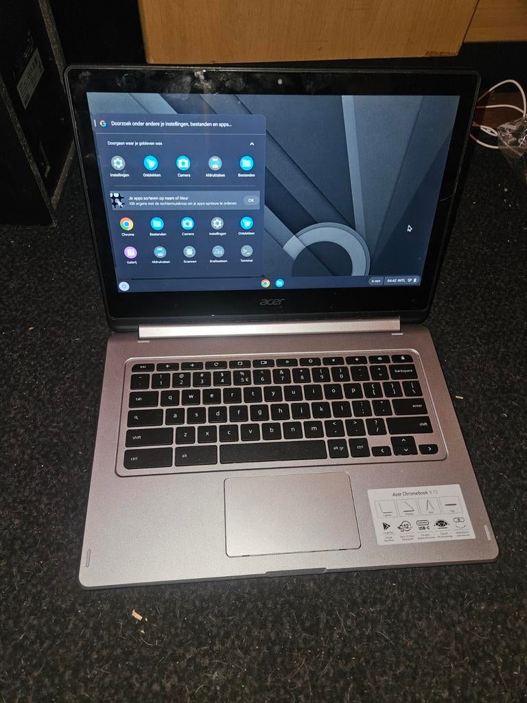 Acer Chromebook N16Q10 - bj2019, 13 inch, Qwerty, Touchscreen, Ophalen of Verzenden