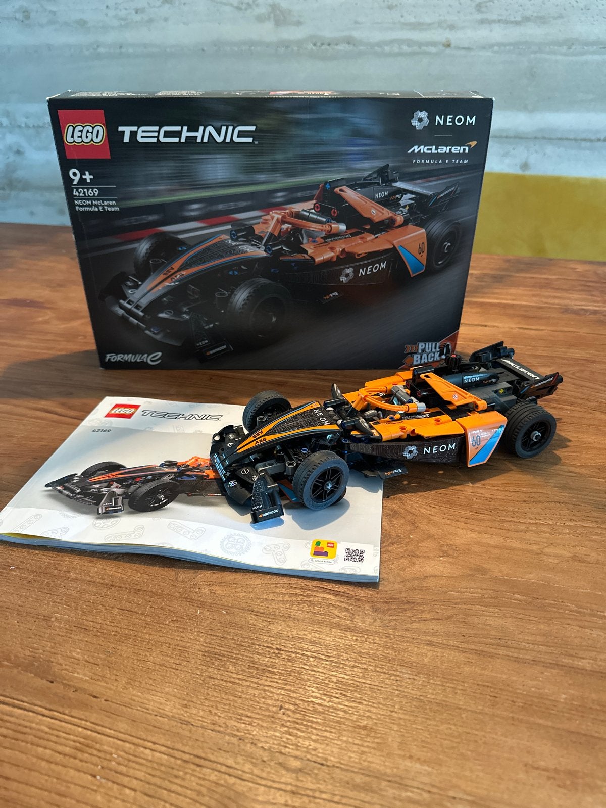 LEGO Technic McLaren Formule E Raceauto 42169, Ophalen of Verzenden, Zo goed als nieuw, Overige merken