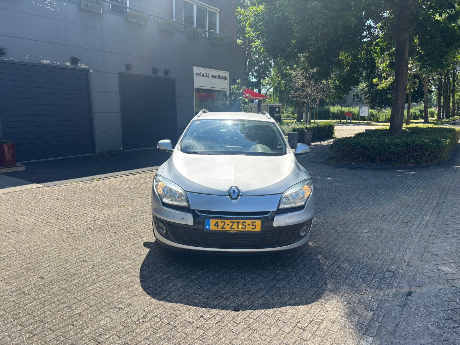 Renault Mégane 1.5 DCI 81KW Estate 2013Grijs, Auto's, Voorwielaandrijving, Stof, Zwart, 1283 kg