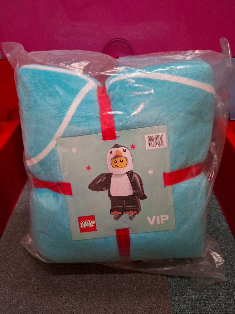 LEGO Gear 5007023 Fleece Blanket 120cm x 150cm, Overige thema's, Lego, Accessoire, Nieuw