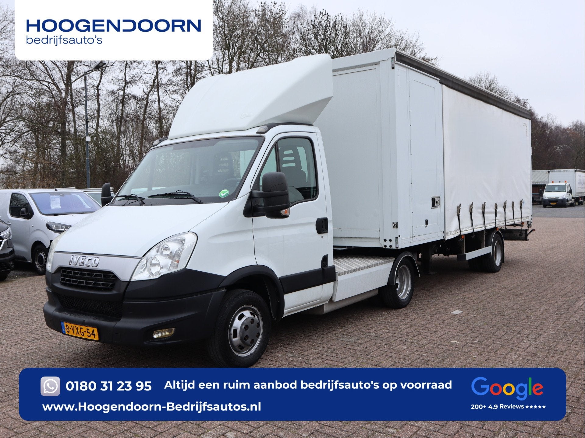Iveco Daily 40C21 3.0 Be-Trekker + Waterzuivering Trailer +, Auto's, Bestelauto's, Euro 5, Gebruikt, 4 cilinders, Iveco