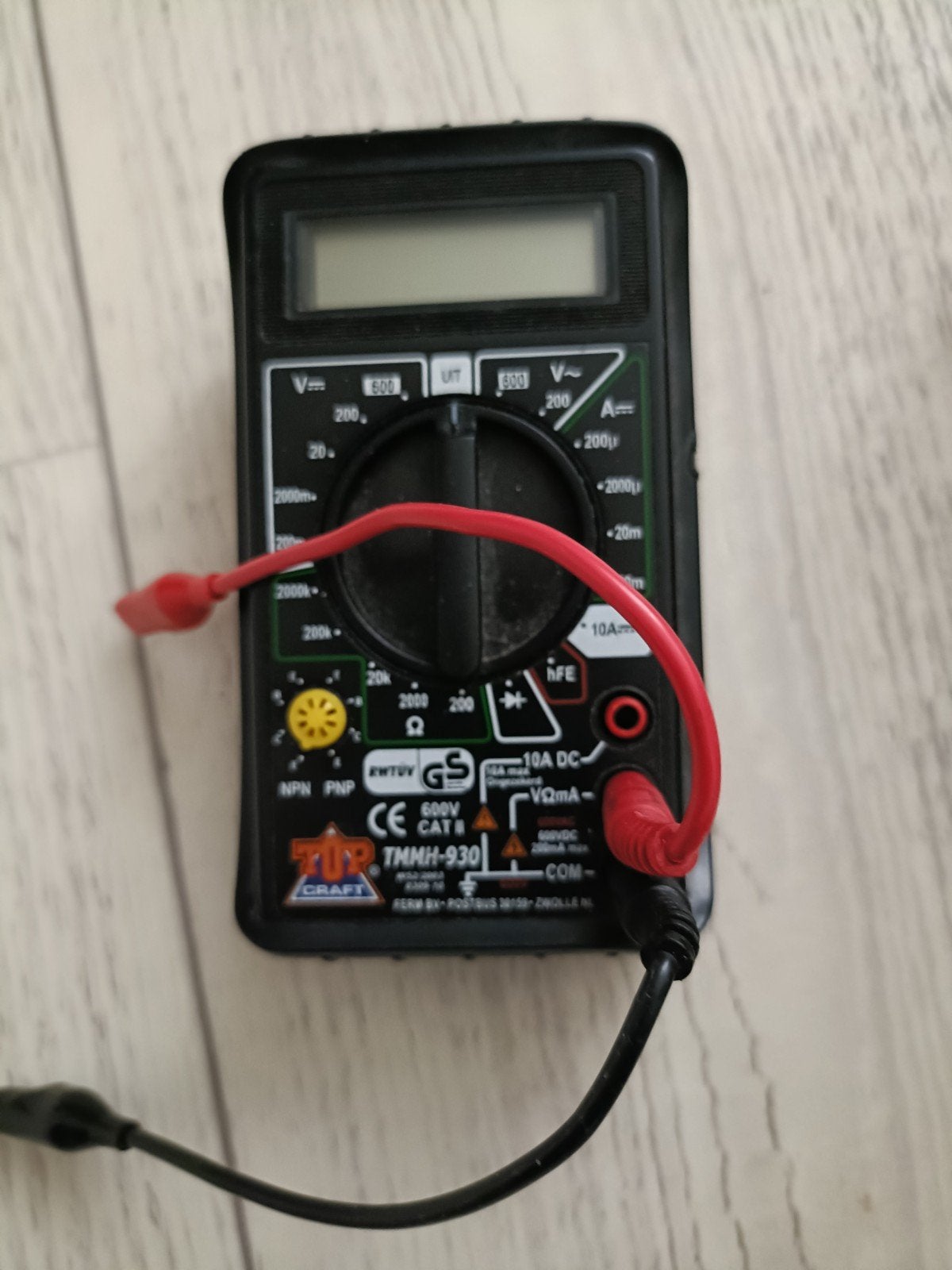 Digitale Multimeter TMMH-930 van Top Craft, Ophalen of Verzenden, Gebruikt, Overige typen, Overige merken