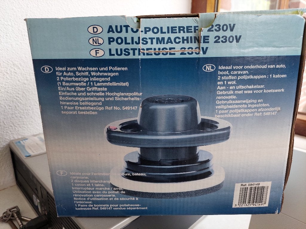 Polijstmachine, Auto diversen, Ophalen