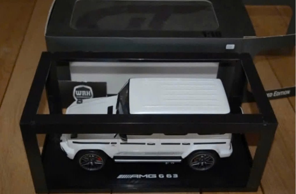 1:18 MERCEDES G63 EDITION 55 white GT spirit in doos WRH, Hobby en Vrije tijd, Verzenden, Zo goed als nieuw, Auto, Overige merken