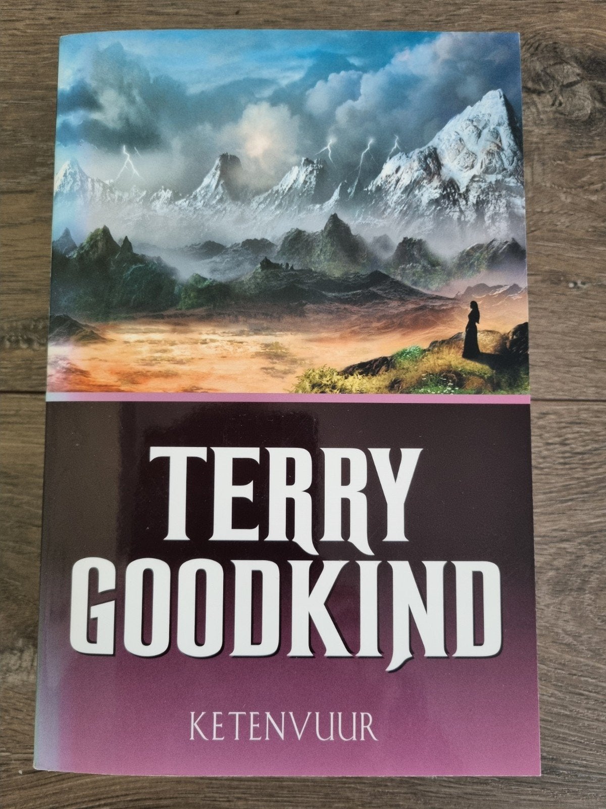 Boek : Ketenvuur -- Terry Goodkind, Boeken, Ophalen of Verzenden, Zo goed als nieuw, Terry Goodkind