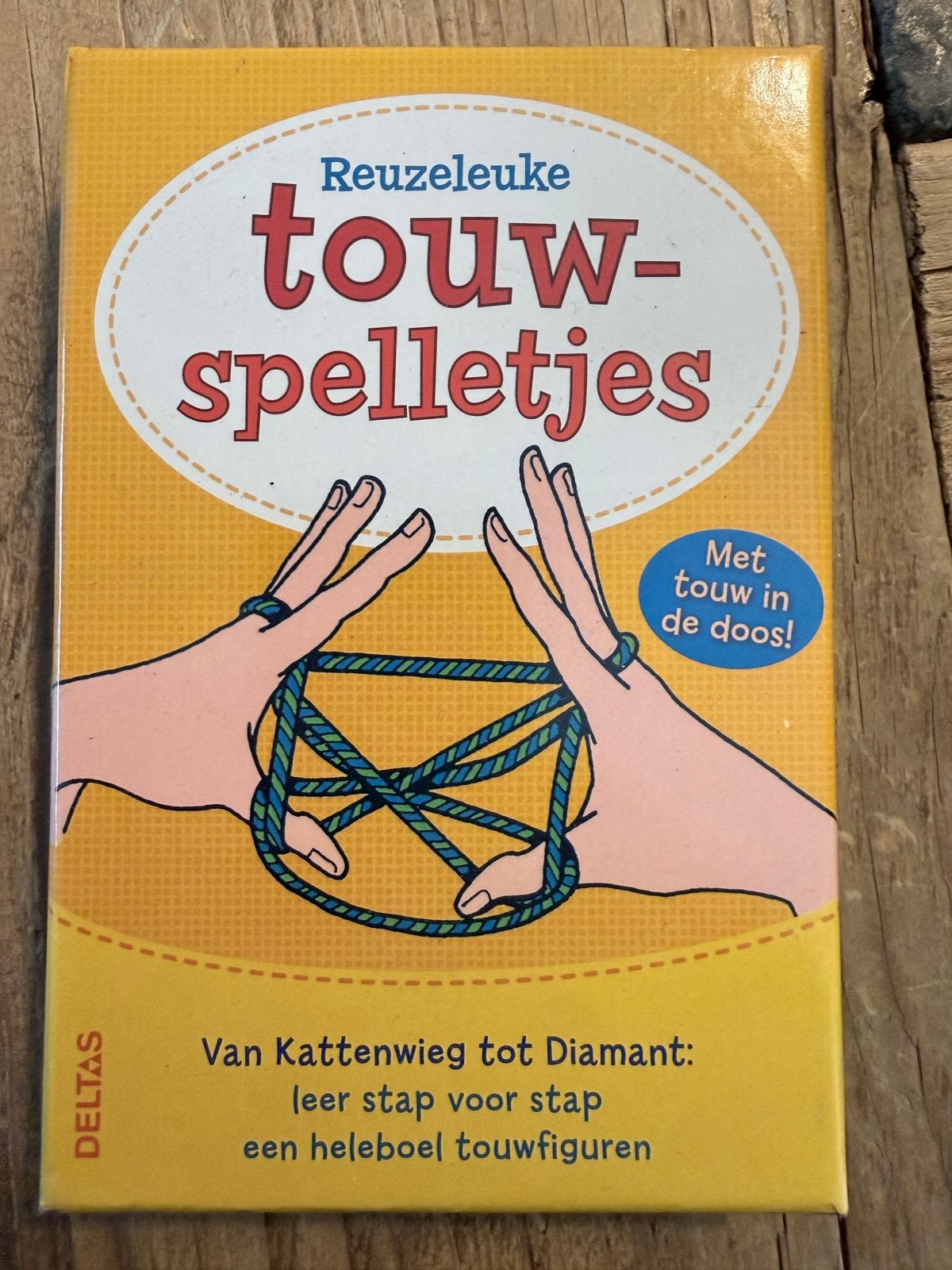 Reuzeleuke touwspelletjes - Kattenwieg tot Diamant, Ophalen, Zo goed als nieuw, Knutselen