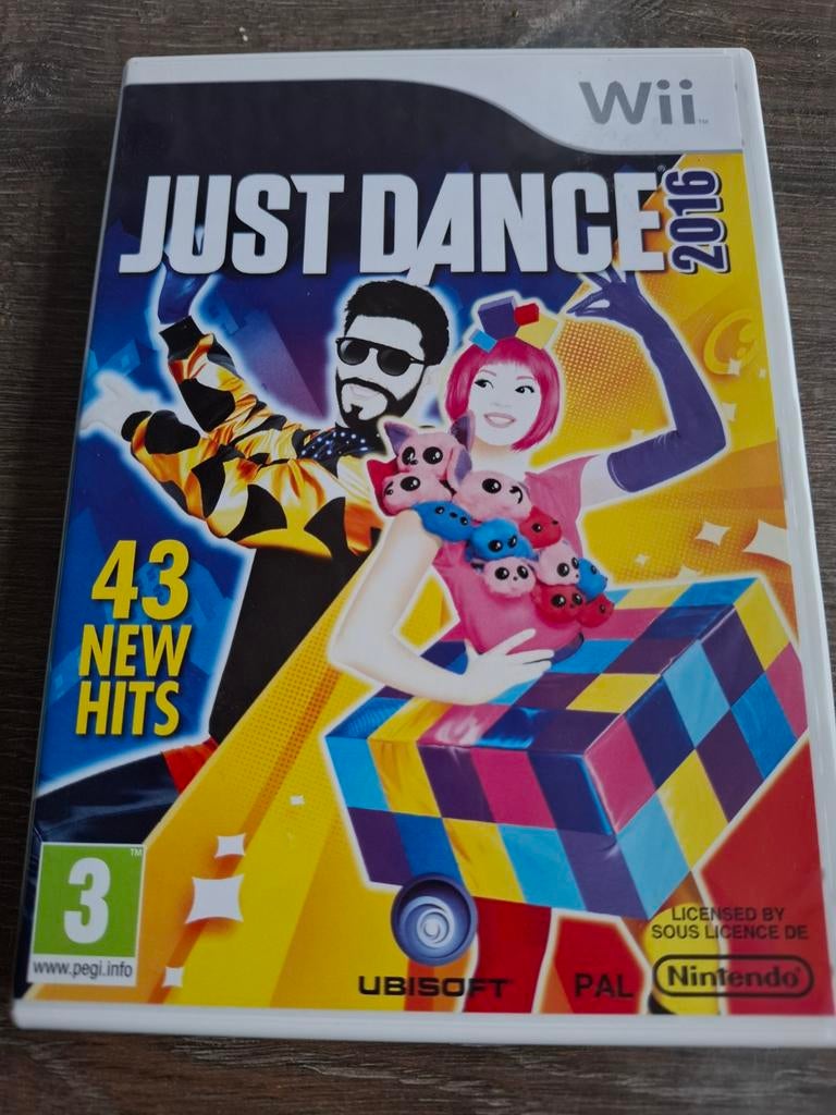 Just Dance 2016 - Wii (43 nieuwe hits), Muziek, Eén computer, Ophalen of Verzenden, Zo goed als nieuw