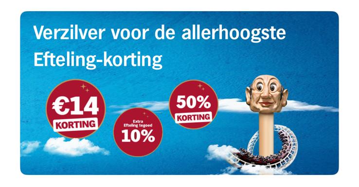 AH zegels voor Efteling actie tot € 14,00 korting op tickets, Verzamelen, Albert Heijn, Ophalen