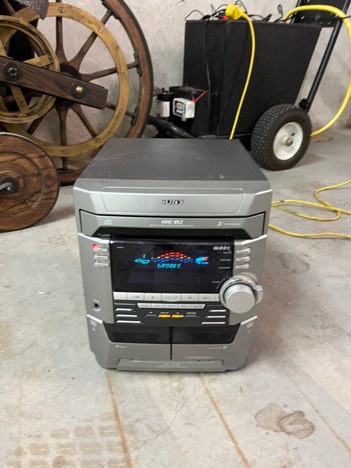 Sony MHC-BX2, Gebruikt, Tuner of Radio, Sony, Losse componenten