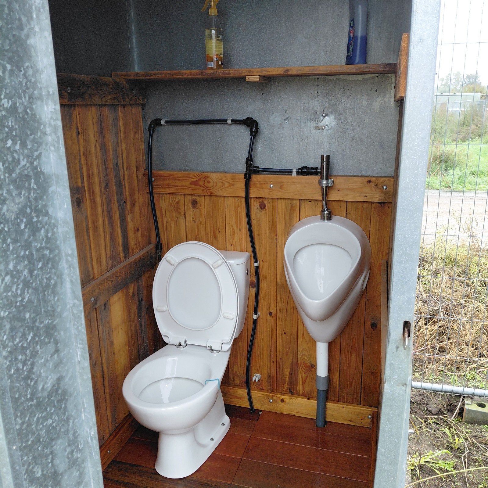 wc-unit, dixie , Bouwplaats urinoir., Ophalen, Gebruikt, Toilet