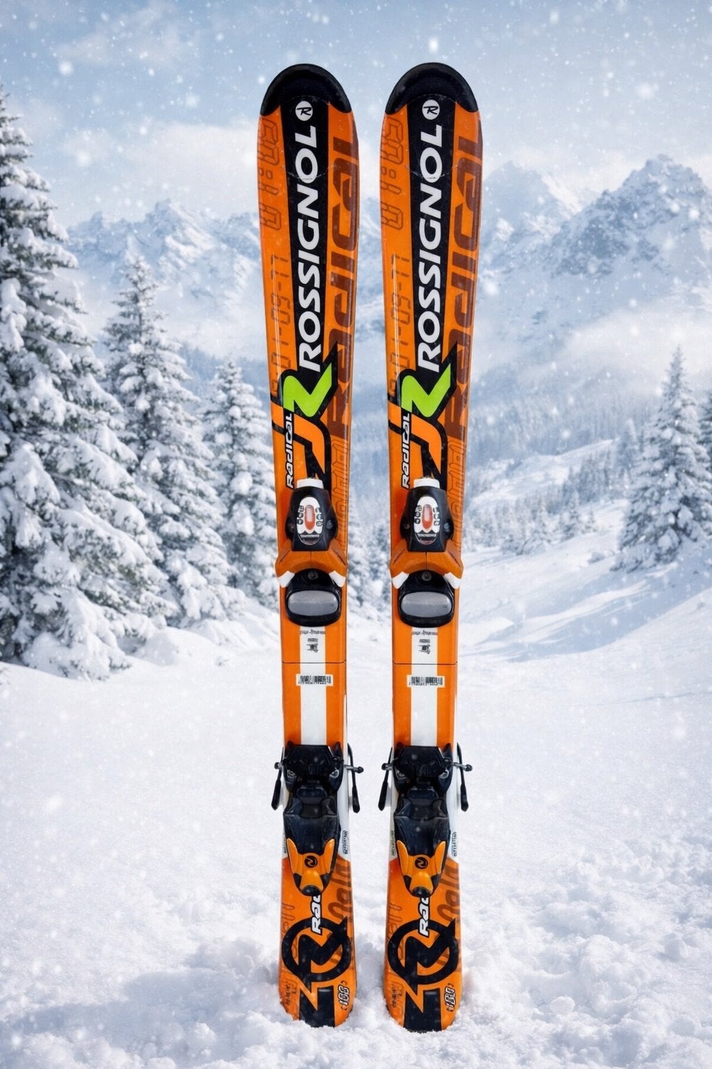 Rossignol Radical Ski's 100 cm, Ophalen, Gebruikt, 100 tot 140 cm, Rossignol