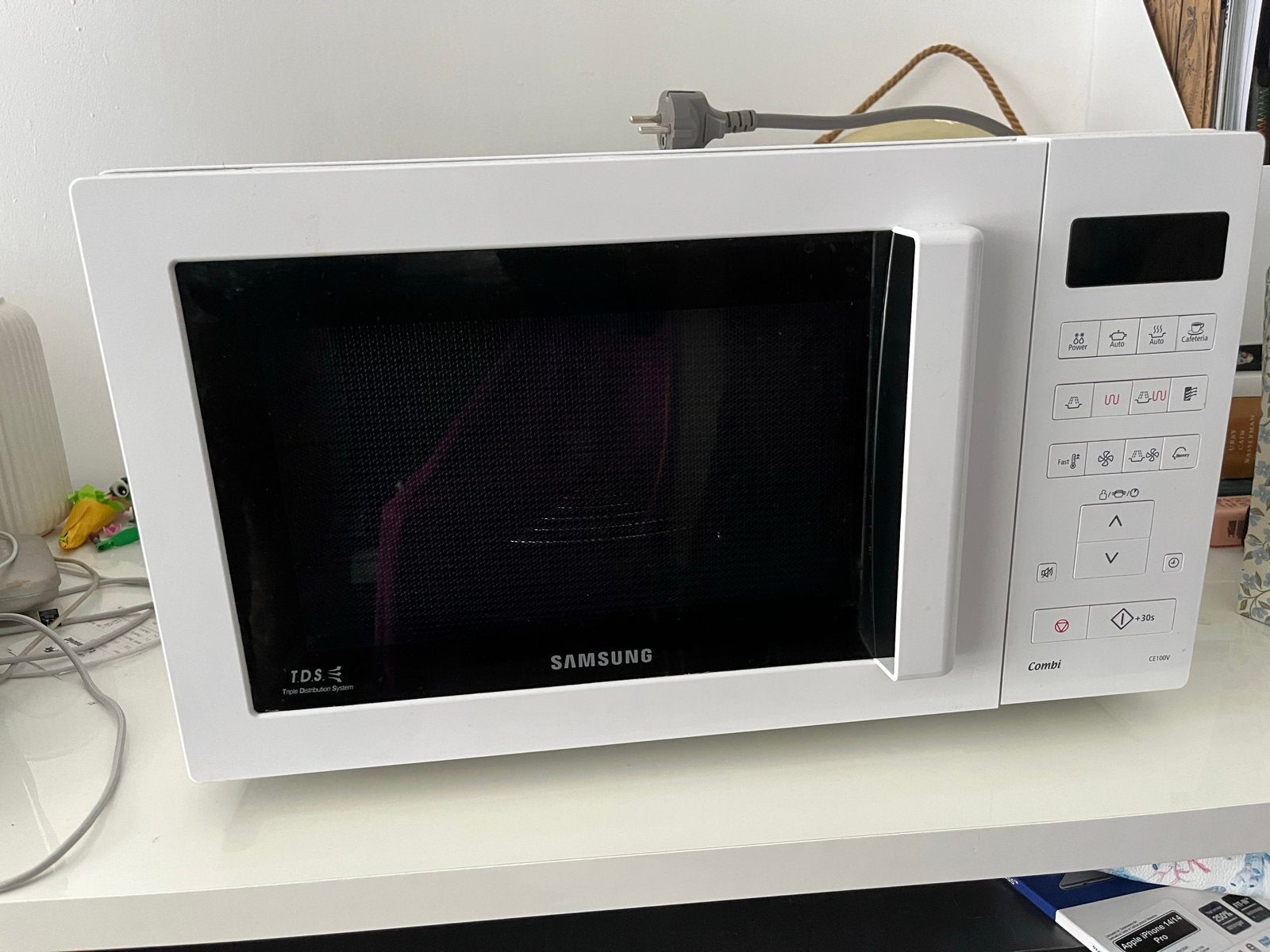 Samsung Combi Magnetron, Ophalen, Combimagnetron, Grill, Zo goed als nieuw