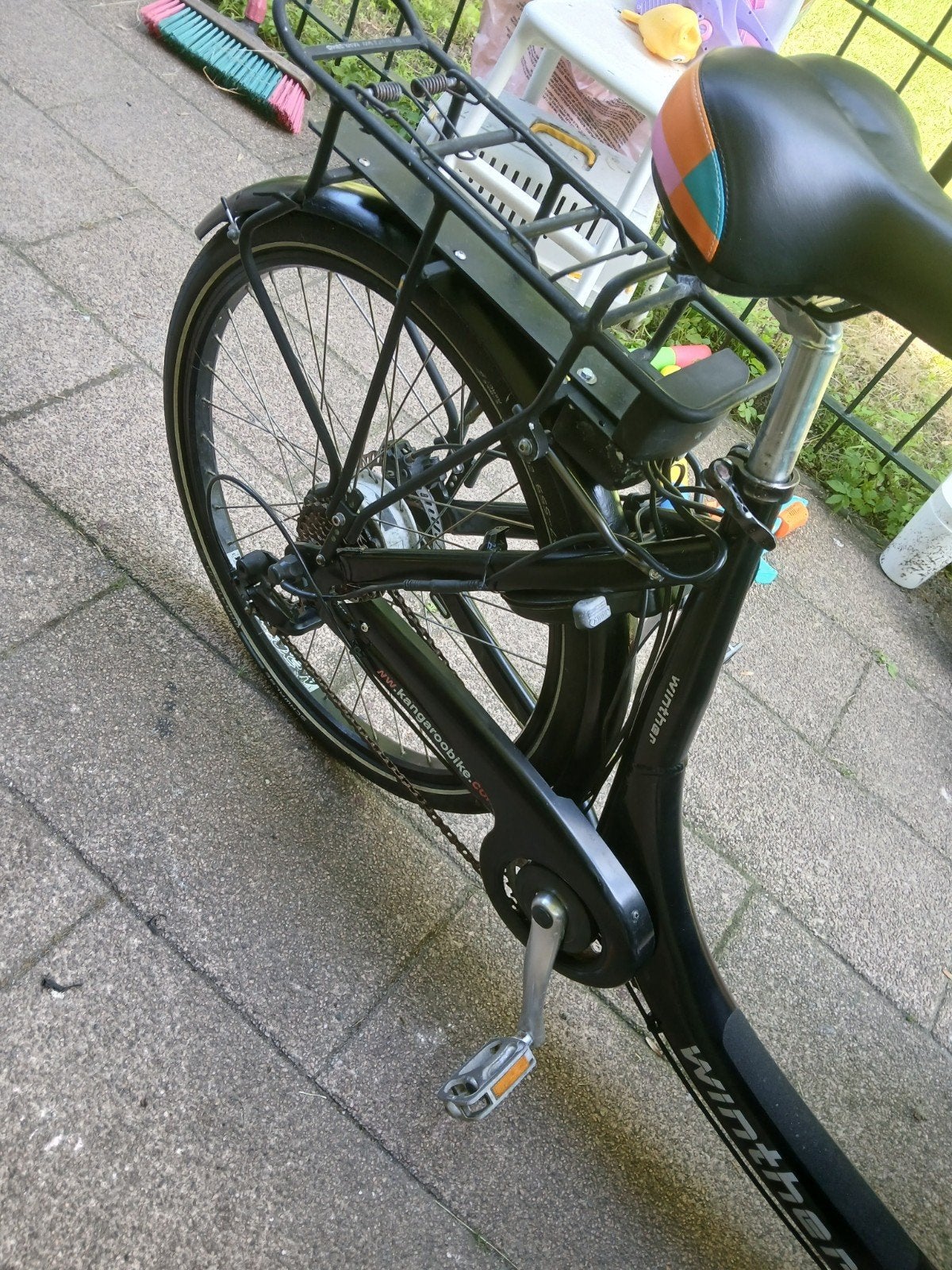 Kangaroo Winther Elektrische Bakfiets Onderdelen, Ophalen, Gebruikt, 4 kinderen of meer