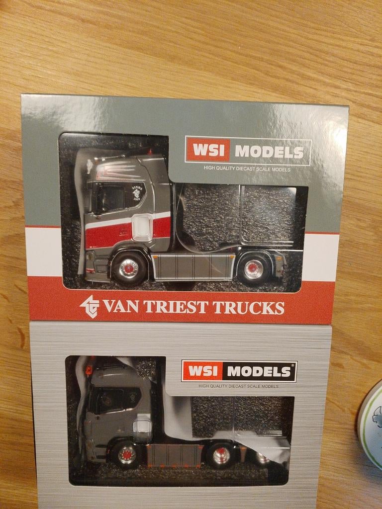 wsi scania vtt van triest.., Hobby en Vrije tijd, Ophalen of Verzenden, Nieuw, Bus of Vrachtwagen, Wsi