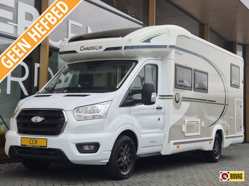 Chausson 777 Nordic ZONDER HEFBED, Automaat, Chemisch toilet, Ford, Diesel