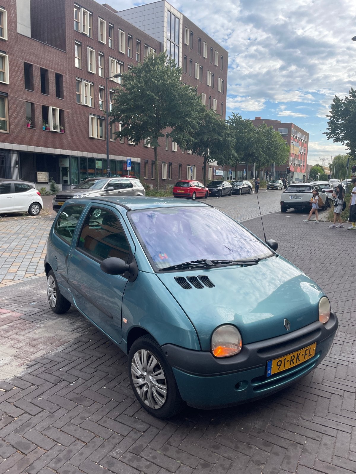 Renault Twingo 1.2 2005 Blauw, Auto's, Renault, Voorwielaandrijving, Twingo, 600 kg, 4 cilinders