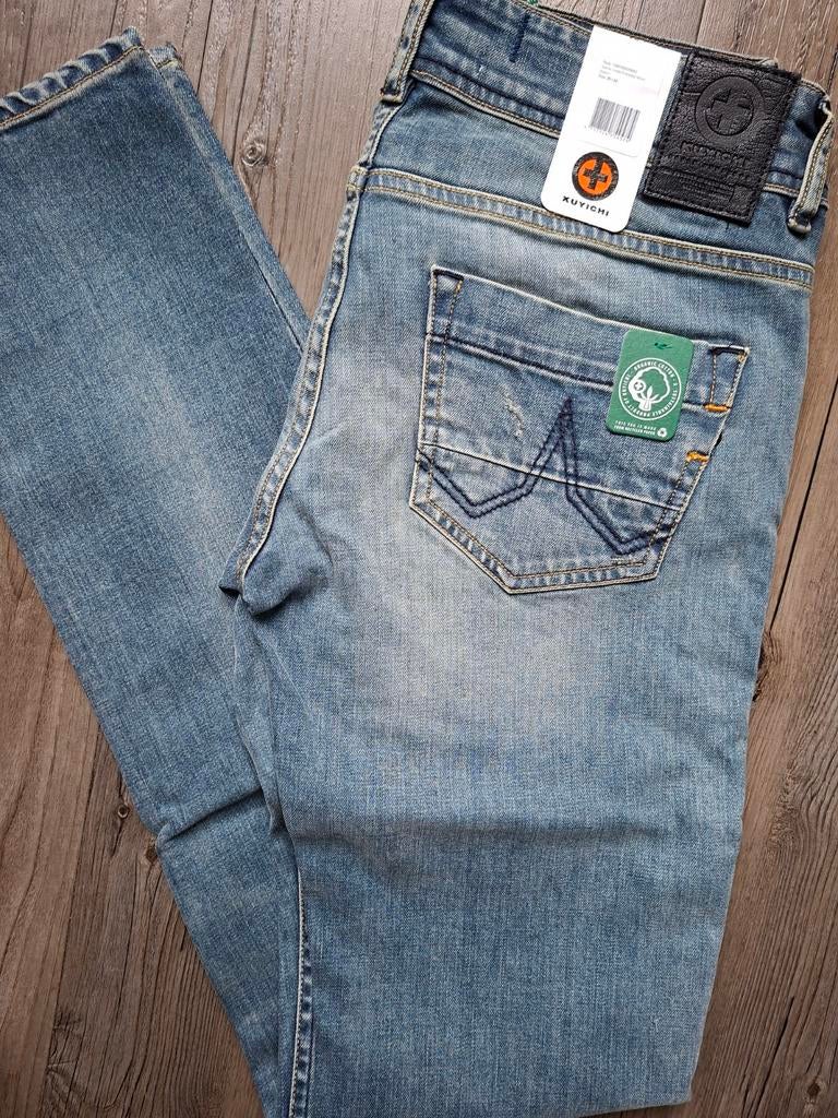 KUYICHI Linda mid-slim jeans W29 L34, Blauw, KUYICHI, Nieuw, Ophalen of Verzenden