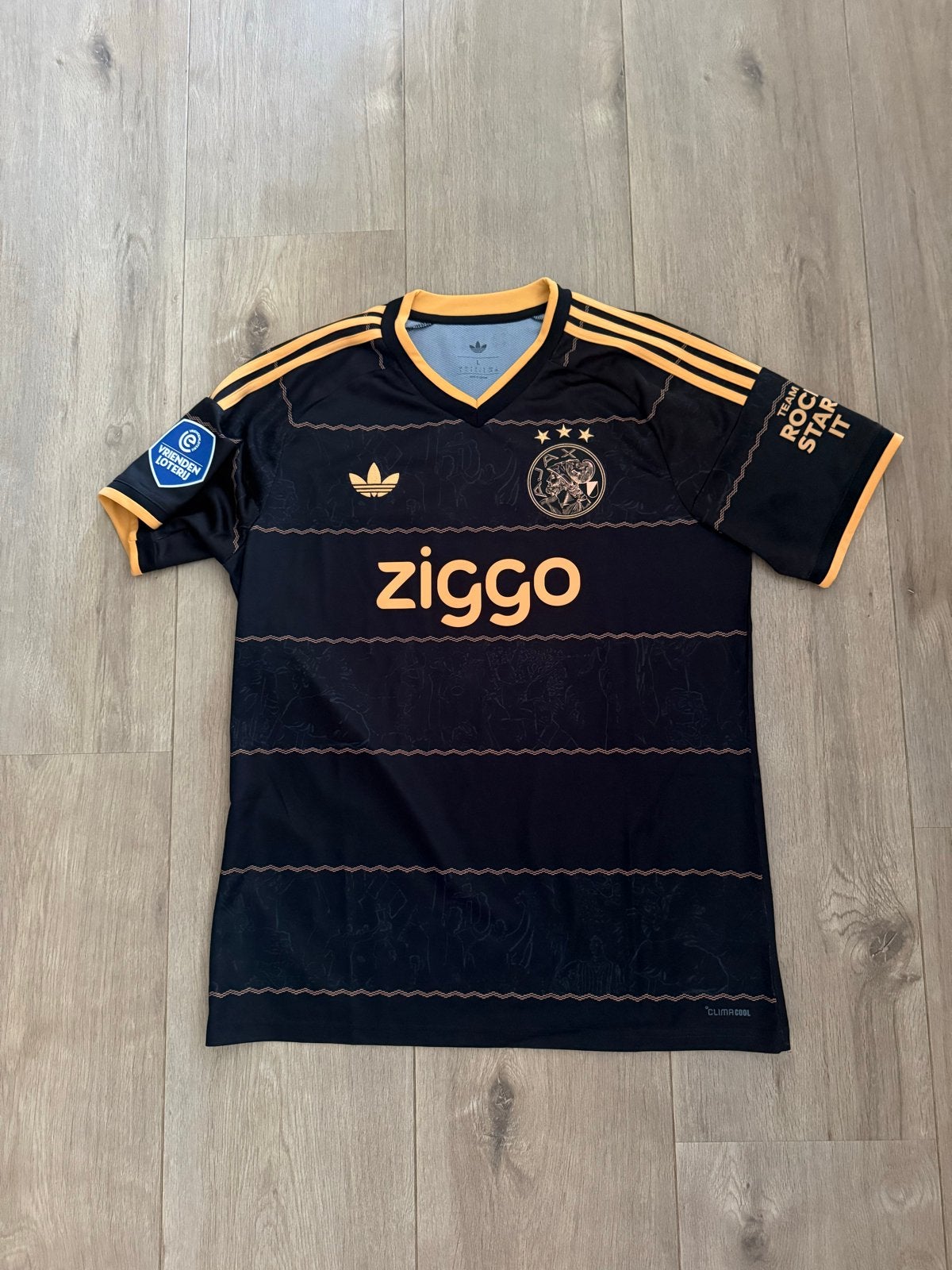 Ajax uitshirt 2021/2022 maat L met Brandt 8, Maat L, Ophalen of Verzenden, Nieuw, Shirt