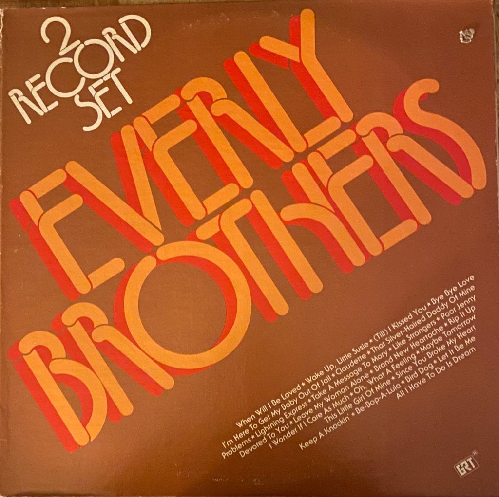 The Everly Brothers - 2 Record Set LP (Pop, Rock), Cd's en Dvd's, Vinyl | Pop, Gebruikt, Pop, Ophalen of Verzenden, 12 inch