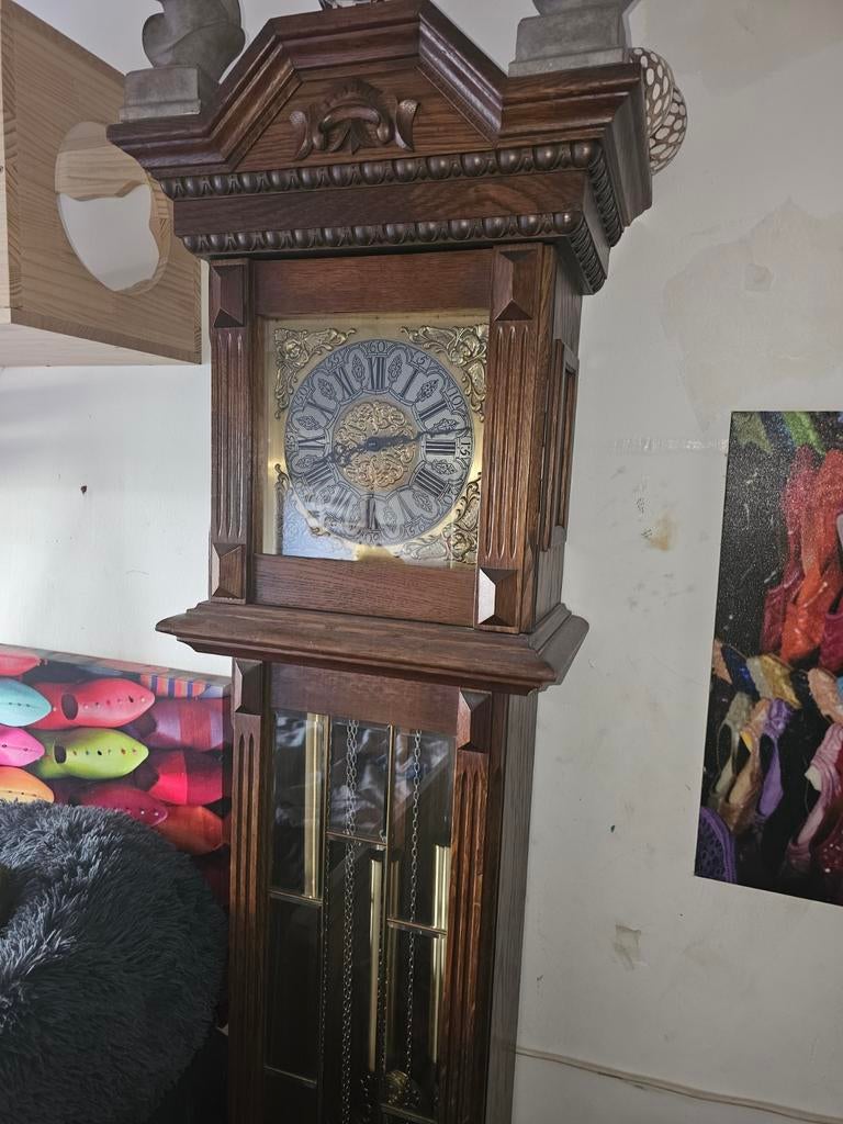Prachtige staande klok (Big Ben stijl) - werkend & compleet, Antiek en Kunst, Ophalen
