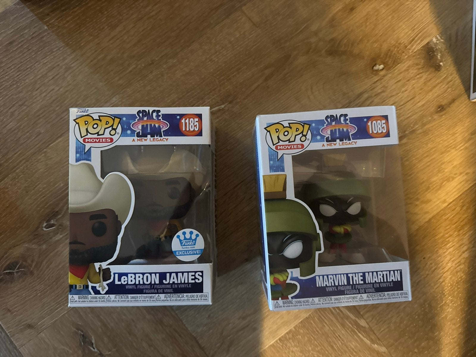 Funko Pop Space Jam Marvin LeBron Exclusive set, Ophalen, Zo goed als nieuw
