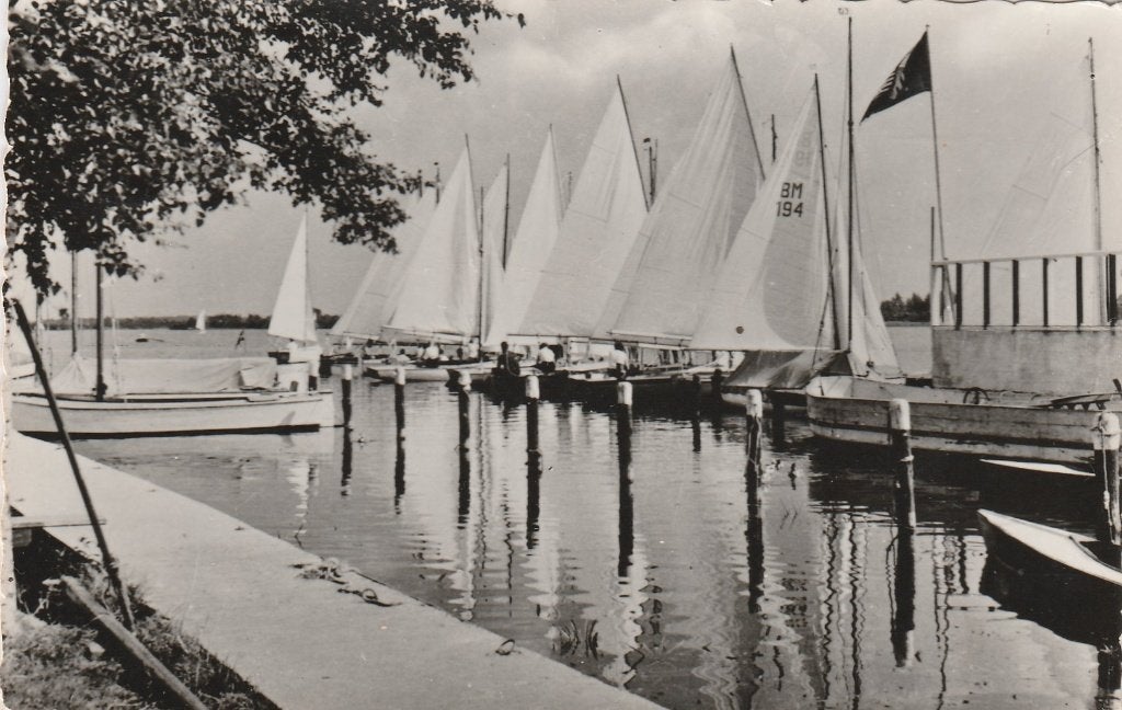 loosdrecht- jachthaven de funtus, Ophalen of Verzenden, 1940 tot 1960, Noord-Holland